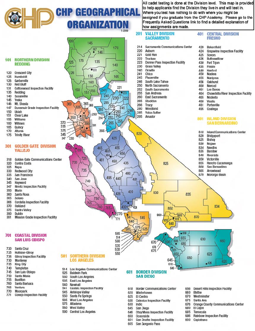 CHP Map